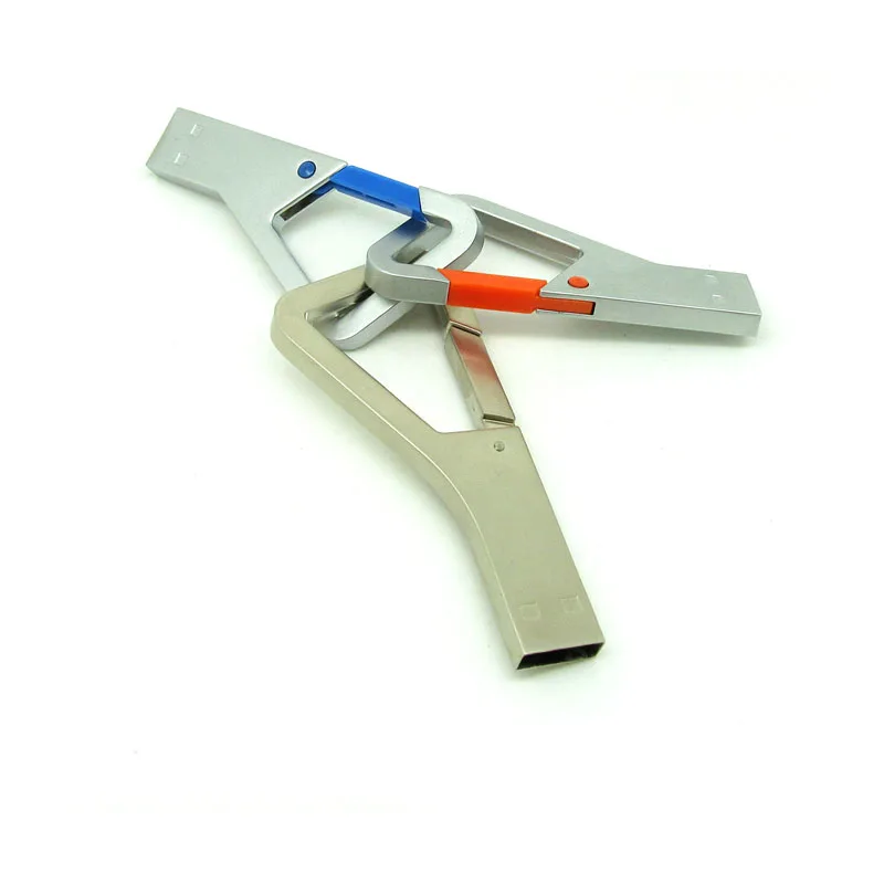 Металлическая пряжка флэш-накопитель usb Реальная емкость карта памяти