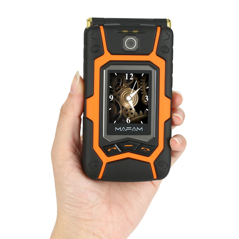 MAFAM Land Flip сотовый Rover X9 двойной Экран Dual SIM один ключ ответа на вызов долгого