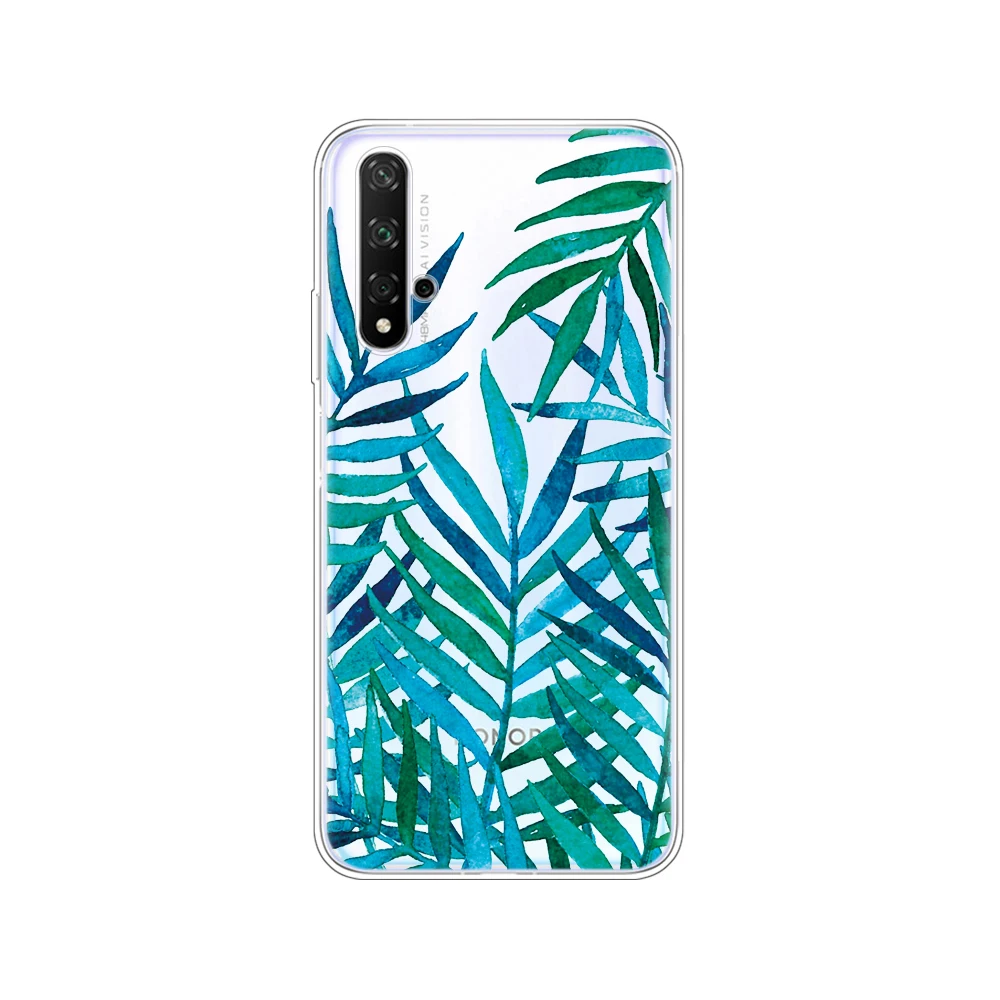 Чехол на Honor 20, силиконовый чехол на заднюю панель, чехол для телефона Huawei Honor 20 Pro Lite Honor20, YAL-L21, YAL-L41, роскошный мультяшный рисунок - Цвет: 34655