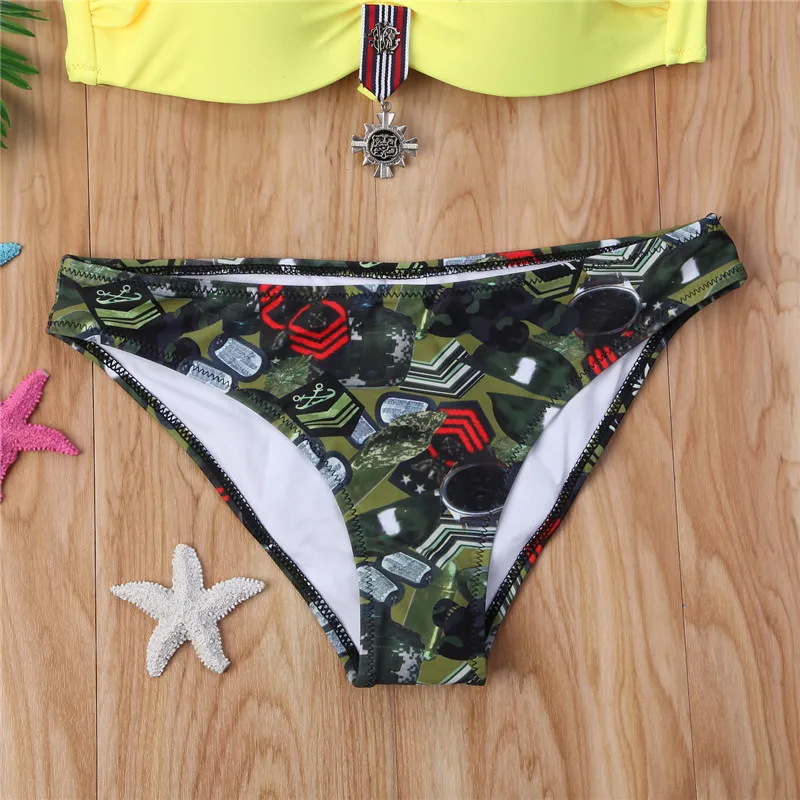 Женский комплект бикини из двух предметов 3 цвета новинка 2018 сексуальный бандаж