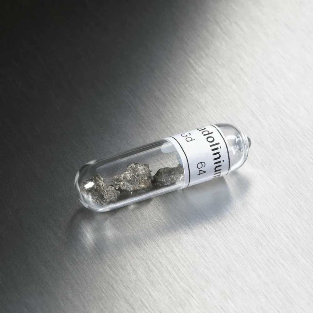 Образец эталонного турнинга металла Praseodymium в запечатанном флаконе 5 г