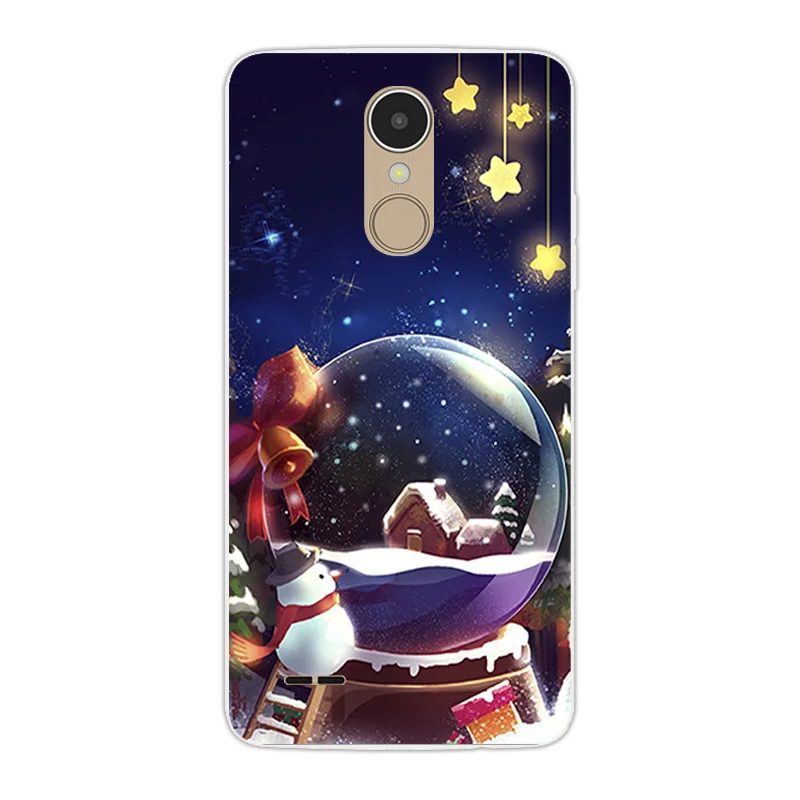 Чехол для LG K8 2017X240 чехол телефона 2017 Мягкий Силиконовый ТПУ на Рождество 5 0 дюйма |