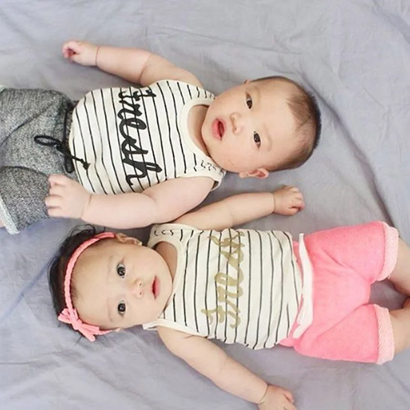 Новинка 2020 года Летний хлопковый Детский комбинезон Комбинезон с короткими