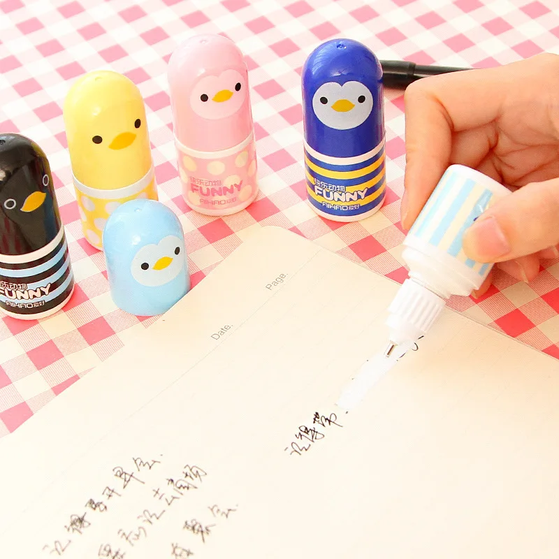 1 шт. новинка креативная Милая забавная маленькая корректирующая мини-лента с