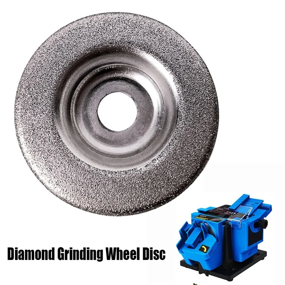 

50*8mm Diamond Grinding Wheel Cup Glass Emery Milling Cutter Circle Grinder Stone Sharpener Angle Cutting Wheel Rotary Tool