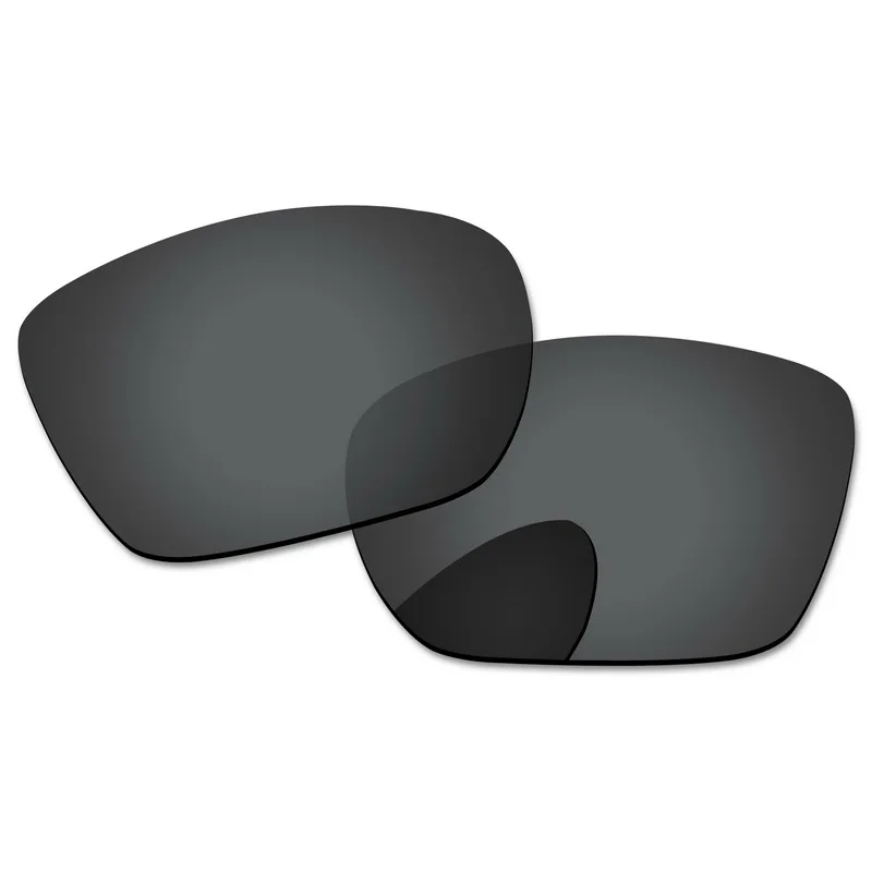 Black Grey Замена линз PapaViva для аутентичных Twoface XL OO9350 солнцезащитные очки поляризованные-несколько вариантов - Цвет линз: Black Grey
