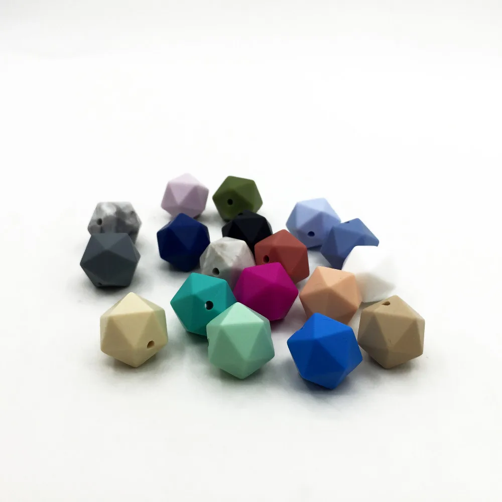 Силиконовые бусины для ожерелья-прорезывателя ювелирные изделия сделай сам