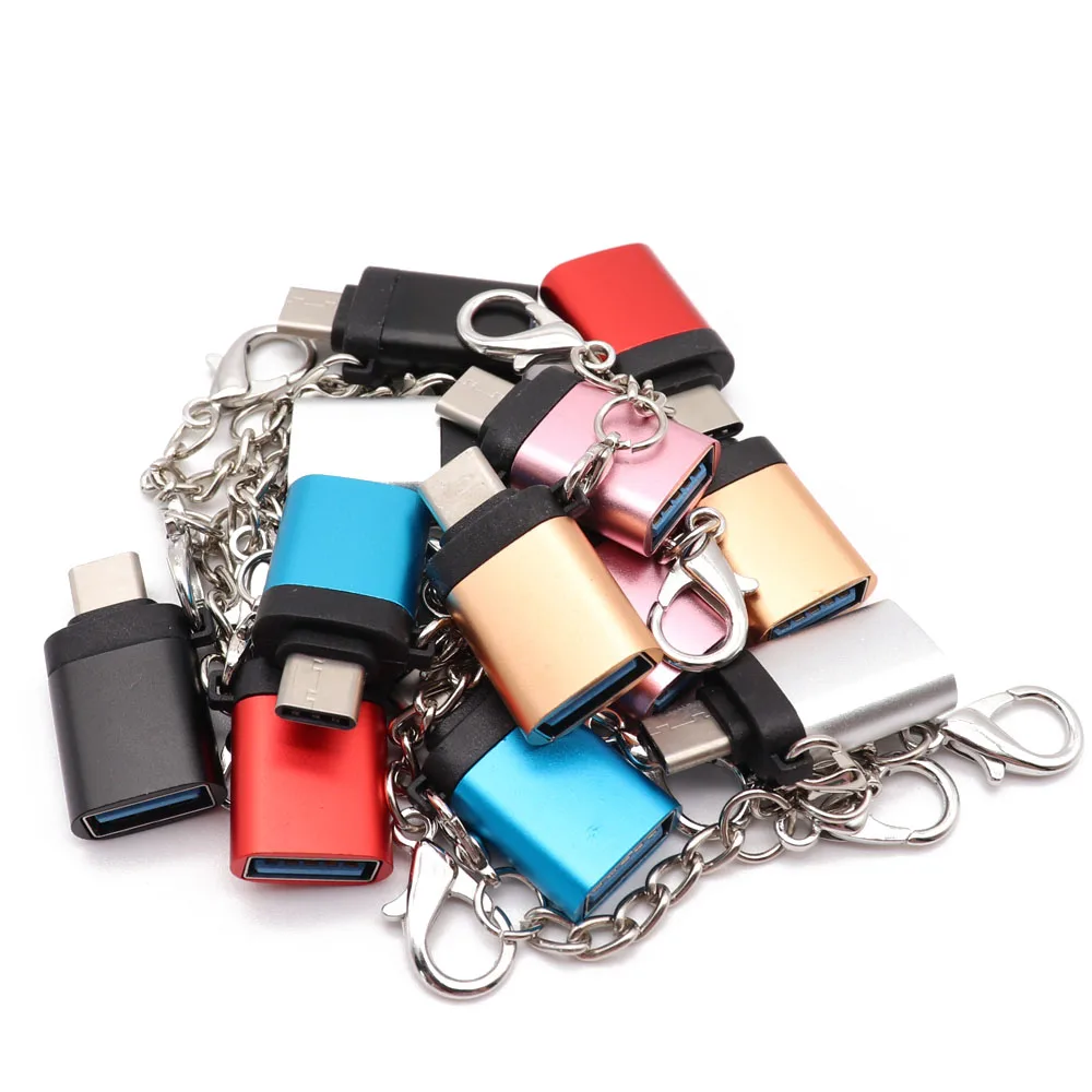 Адаптер OTG type c usb micro 3 0 конвертер для samsung s8 s9 huawei sony one plus usbc|Переходники и адаптеры|