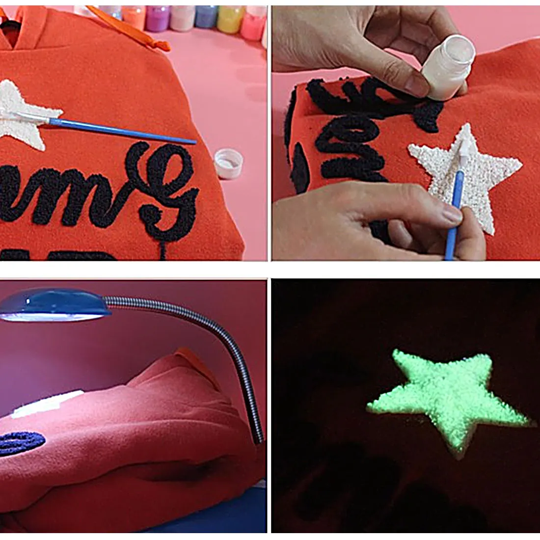 Экологичная Нетоксичная краска с светящийся акриловый флуоресцентный пигмент