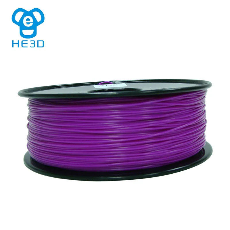 HE3D Reprap нить для 3D принтера ABS Материал MakerBot/RepRap/UP/Mendel 1 кг пластиковые резиновые