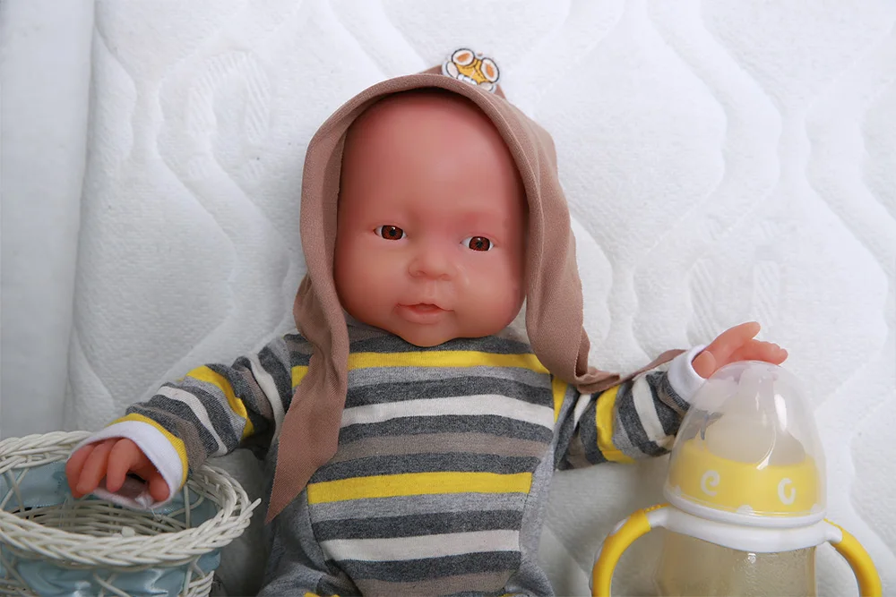 [ из США и Китая] IVITA 41 см 2 кг мальчик Глаза открываются силиконовые Reborn Alive куклы реалистичные детские игрушки