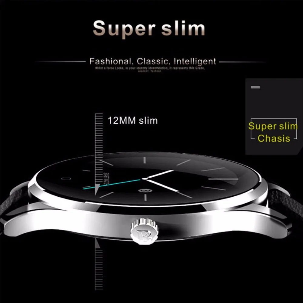 NEW Smart Watch K88H Bluetooth Smartwach 1.2'' IPS Screen Support Heart Rate Monitor Pedometer Wristwatch For IOS Android