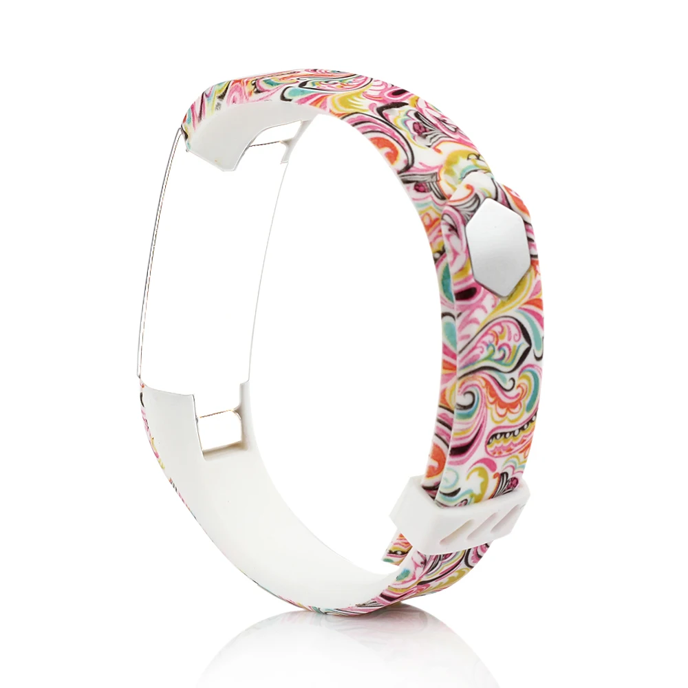 Bemorcabo Для Fitbit Alta Bands мультипликационный Графический DIY сменный браслет с