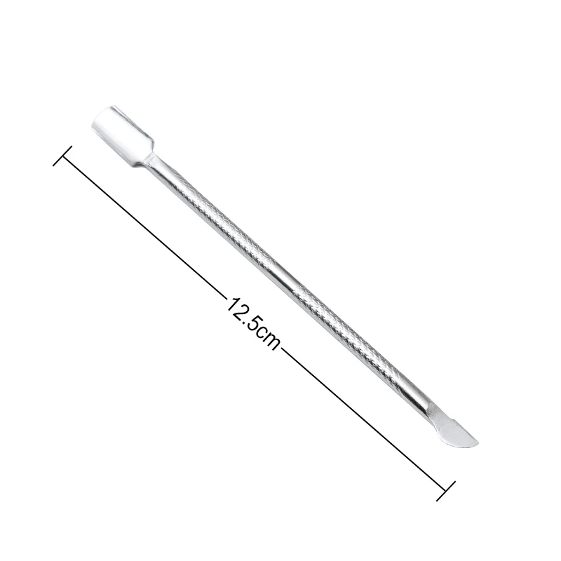 Dmoley щипцы для кутикулы из нержавеющей стали дизайн ногтей Двухсторонняя
