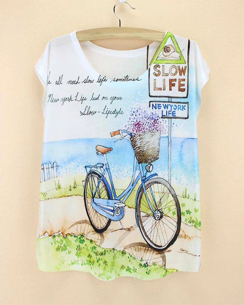 Женская футболка с цветочным принтом летняя новый дизайн 2015|tshirt design|tshirts for girlstshirt