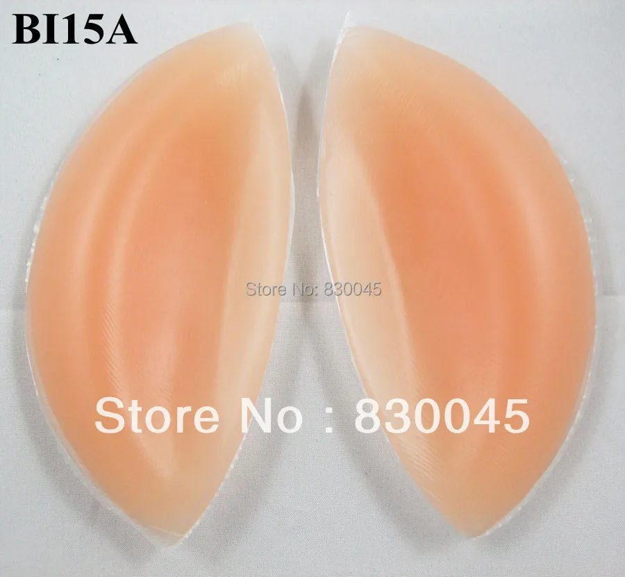 

Big Crescent- shaped 100%Silicone Bra Insert / Breast enhanced Pads