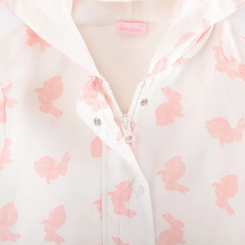 Luvena Fortuna Baby Girls 2017 Spring Autumn New Cool Style Hooded Jackets k11604 sold by JD China official Store |