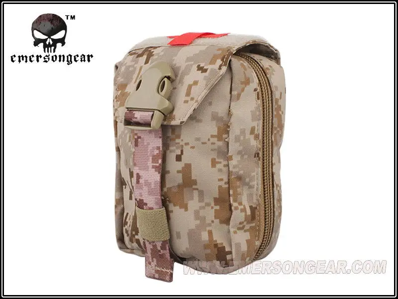 AOR1 Продукт выживания Военная аптечка Emerson медик Сумка Molle страйкбол спецназ EM6368 - Цвет: AOR1