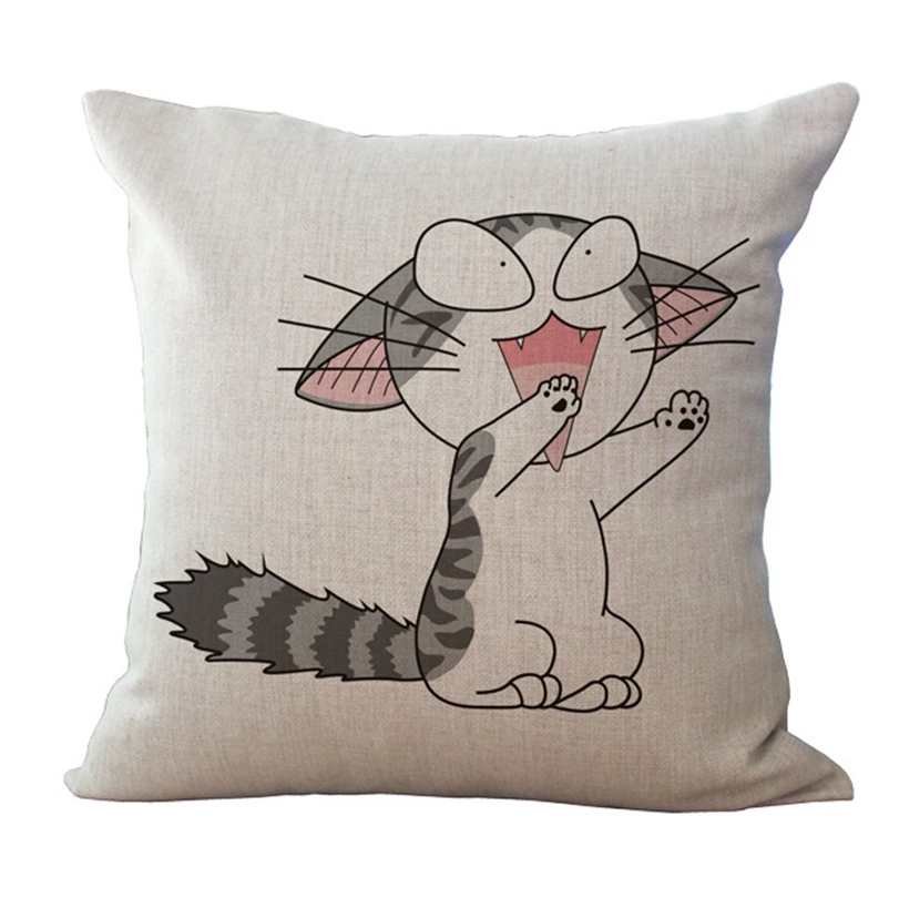 Высокое качество 1 шт. прекрасный мультфильм шахматы с рисунком кота сиденье hug