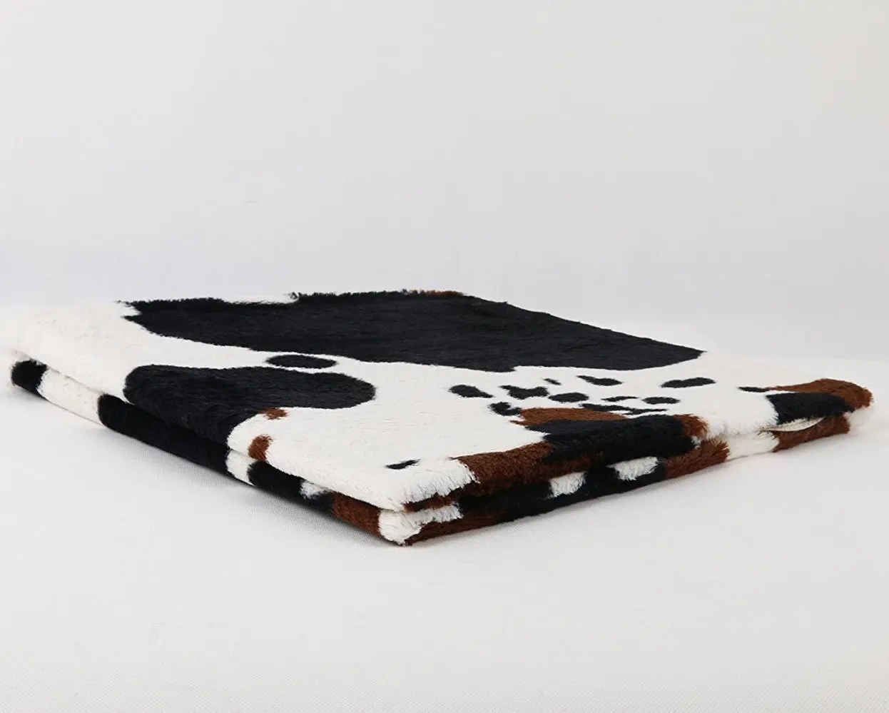 Коврик для гостиной с принтом коровы из искусственной воловьей кожи детской