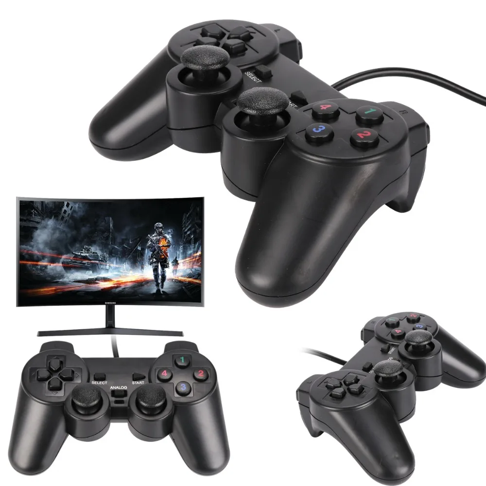 Новейший USB 2,0 проводной геймпад/джойстик игровой контроллер для ПК ноутбука Raspberry Pi 3