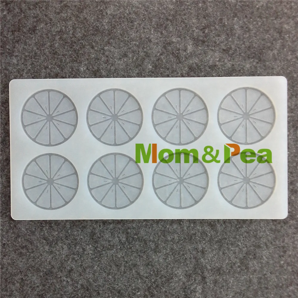 Высококачественная силиконовая форма для шоколада Mom &amp Pea CX063 оранжевого цвета