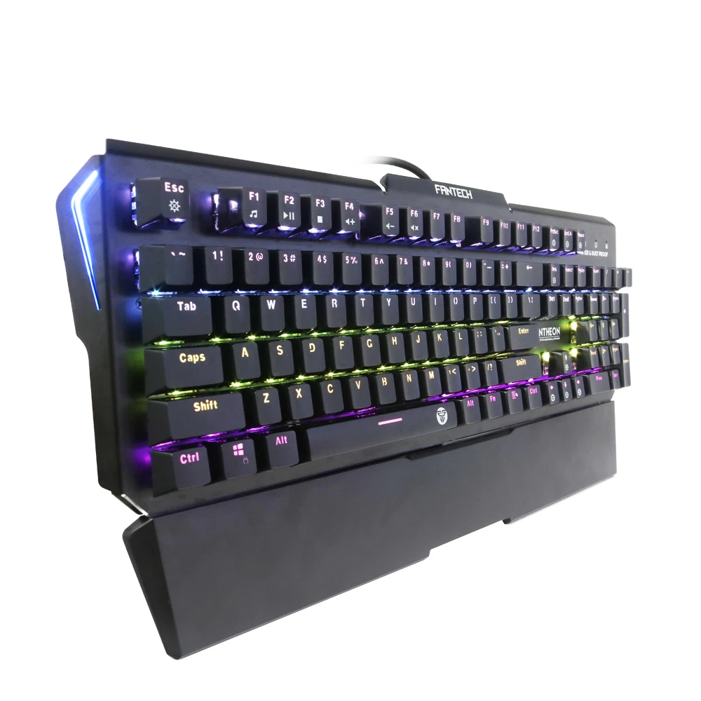 FANTECH MK882 Механическая игровая клавиатура Проводная 104 ключей анти водяная пыль