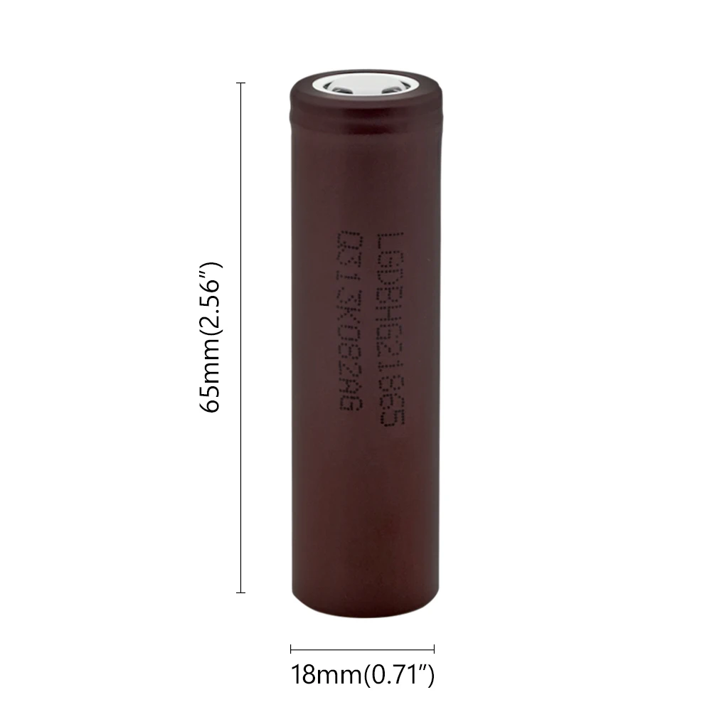 POSTHUMAN мощность Высокая утечка hg2 max 20a 18650 Батарея 3 7 v 3000mah для перезаряжаемый