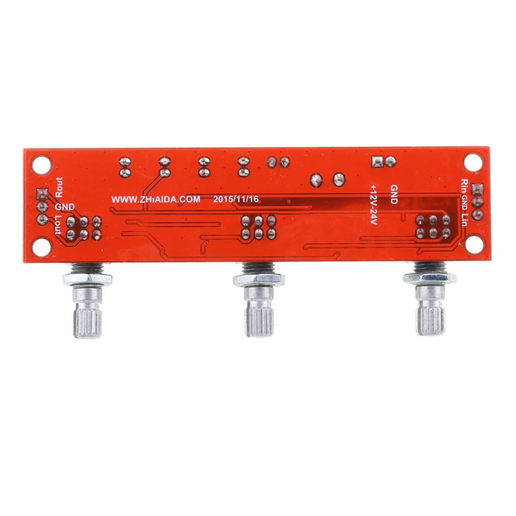 NE5532 Preamplifie пассивная тональная плата регулятор громкости басов 2 канала принимает передний чип NE5532 для лучшей производительности