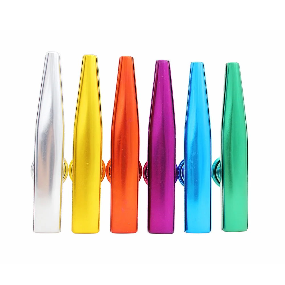 Простой дизайн легкий алюминиевый сплав Kazoo металлический для гитарного