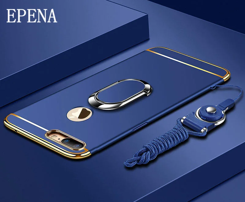 Ультратонкий чехол EPENA для iphone 11 pro Xs Max XR Жесткий Чехол из поликарбоната 3 в 1 x 7 8 6S 6