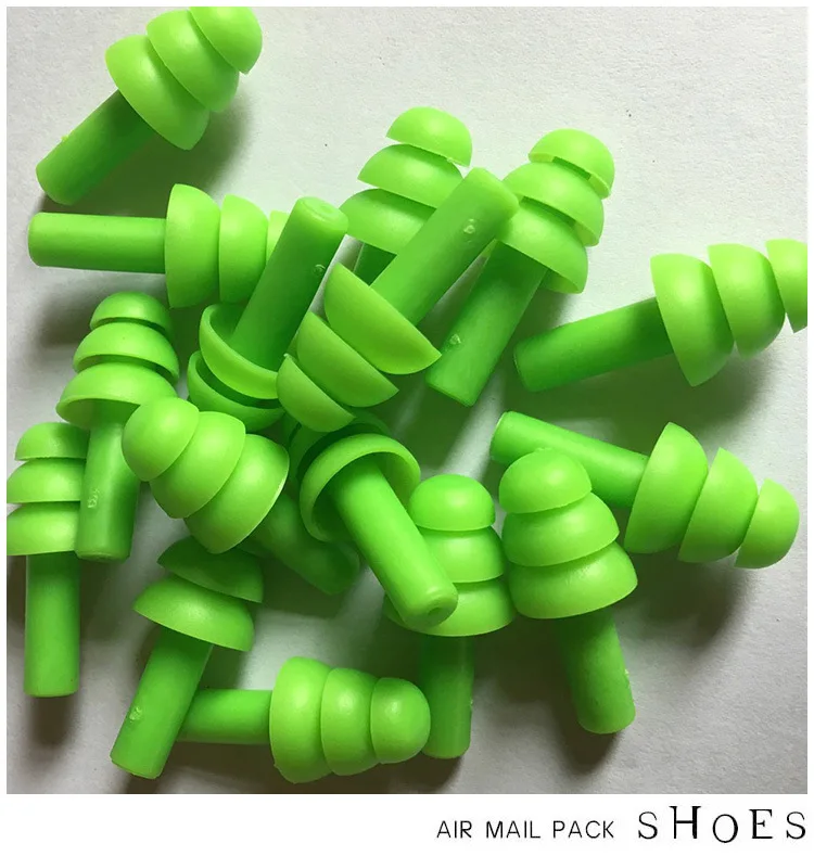 10 пар силиконовые беруши для плавания с шумоподавлением | Безопасность и защита