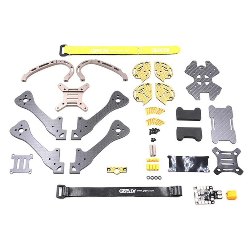 Высокое качество GEPRC GEP LX Leopard LX4 LX5 LX6 195 мм 220 255 4 Arm FPV Racing Frame Kit Combo с PDB 5V 12V RC Quadcopter|frame