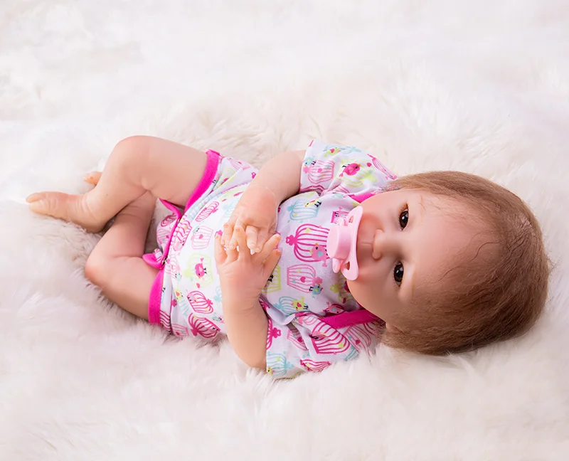 46 см силиконовые куклы reborn для младенцев реалистичные bebe alive модные игрушки детей