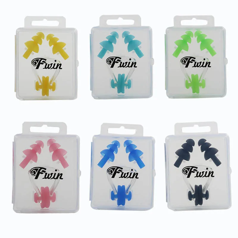 Высококачественные Мягкие Водонепроницаемые силиконовые затычки для плавания