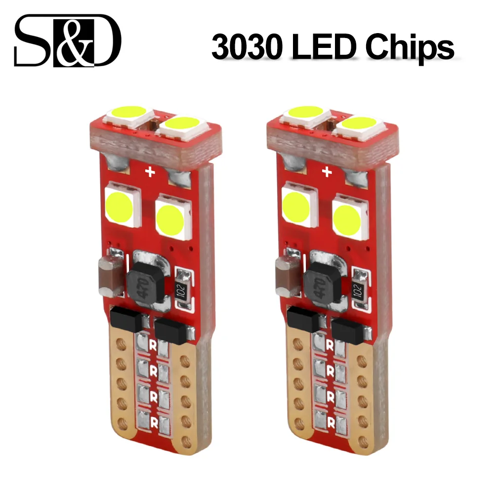 2 шт. Canbus T10 LED W5W WY5W 501 168 Автомобильные купольные лампы для чтения Авто габаритная