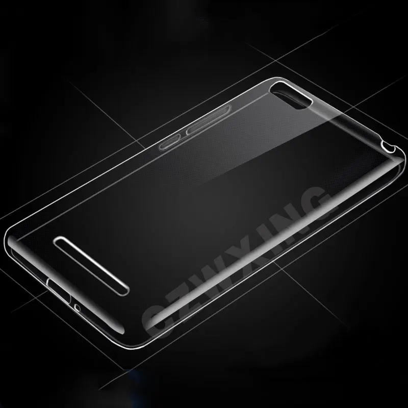 Xiaomi mi 4i mi 4C силиконовый прозрачный Футляр Мягкий чехол для телефона из ТПУ по Xiaomi mi 4C чехол mi 4i задняя крышка для Xiaomi mi 4 funda