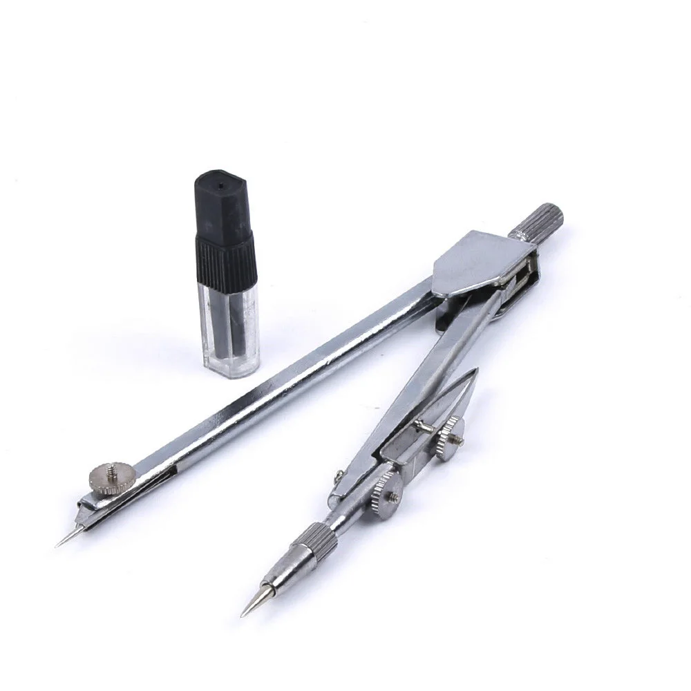 1 шт. полезные металла разработки чертежные циркули школьная Математика