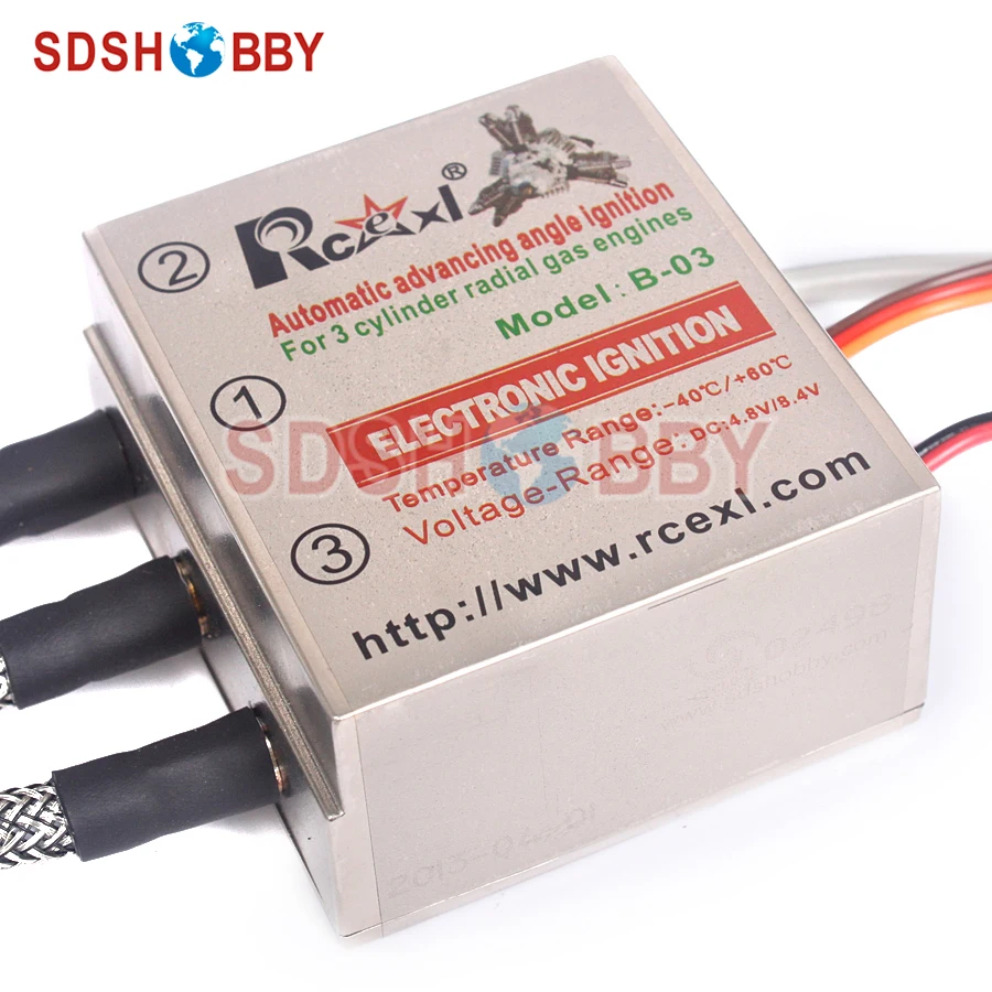 Rcexl 3 три цилиндра CDI зажигание для ME8 1/4-32 120/90 градусов (B-03 4 8 V ~ 622a) | Игрушки и хобби