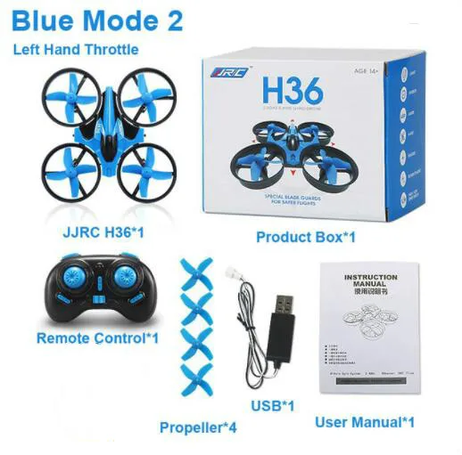 Eachine E010RC Quadcopter RTF RC крошечный подарок против JJRC H36 Мини 2 4G 4CH 6 оси 3D Безголовый