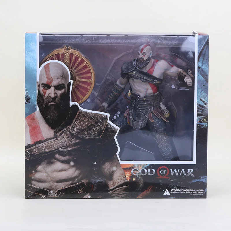 1 in box 18 см Бог войны 3 призрак Спарты Ultimate Kratos ПВХ фигурка Kratos Коллекция игрушки куклы очки-детский подарок на Рождество - Цвет: 1 in box