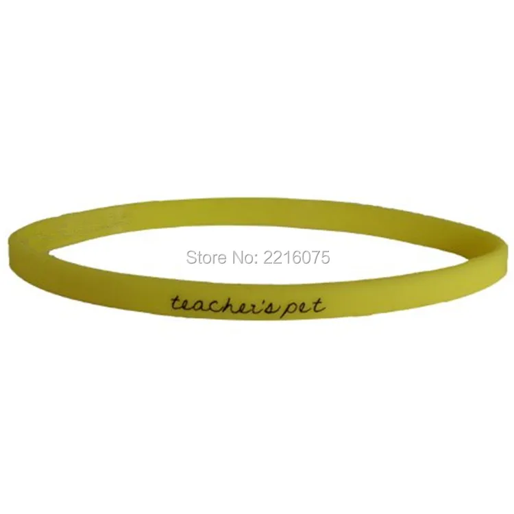 300 шт. силиконовые обтягивающие браслеты для учеников Бесплатная доставка DHL express