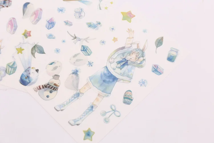 Блокнот для дневника 4 шт. бумага ангел органайзер стикеров|Канцелярские