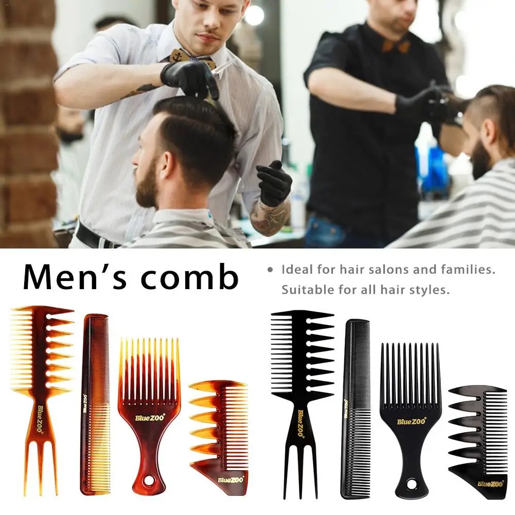 Набор из 4 предметов для укладки расческа Парикмахерская выпрямление волос