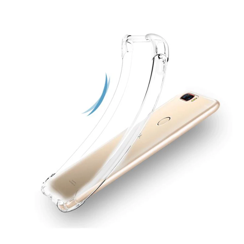 Чехол для Nubia Z17 S NX595J прозрачный мягкий чехол из ТПУ задняя крышка Z17S сверхпрочный