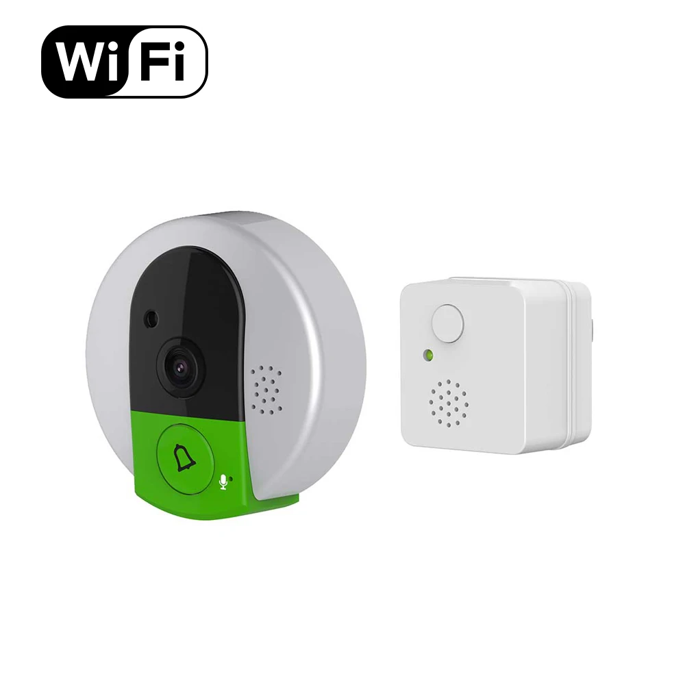 Motion Detection Alarm WiFi Smart Doorbell Phone Peephole System | Безопасность и защита
