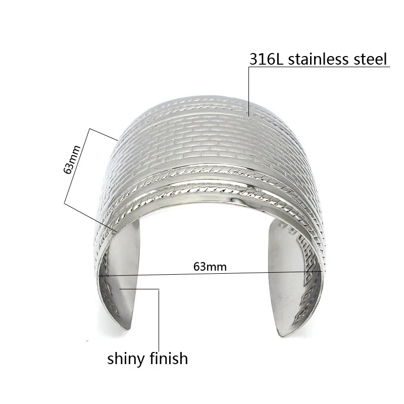 1 шт. женский браслет из нержавеющей стали|bangles indian|bangle cuffjewelry closure |