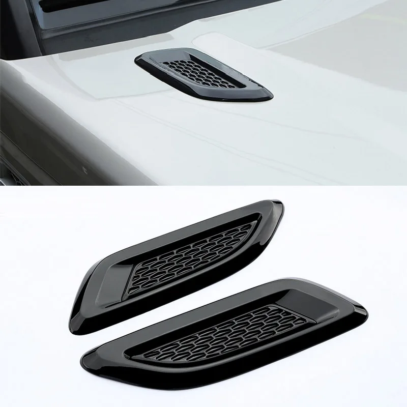 2 шт. для Land Rover Discovery 4 Freelander Range Evoque Sport ABS черная Серебристая Накладка на решетку