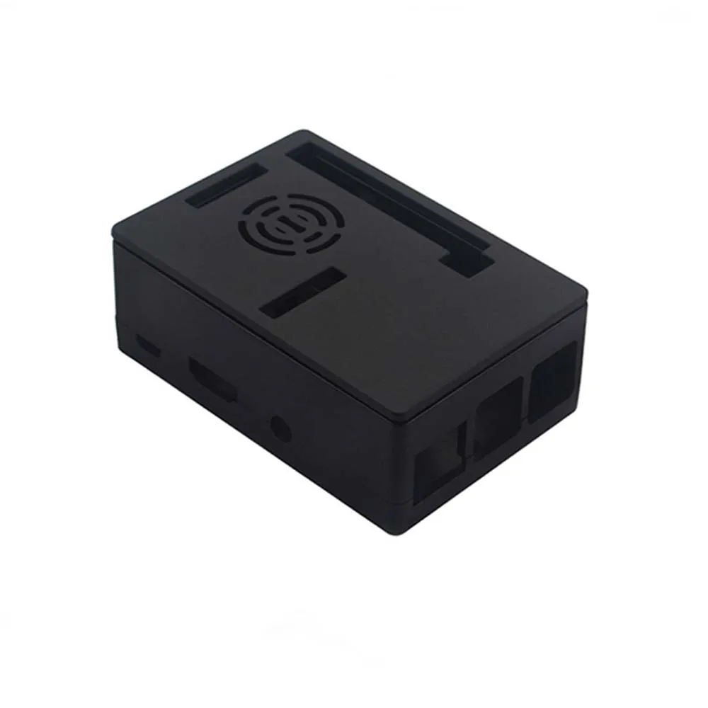 Красный Новые Raspberry Pi 3 Model B+ плюс Чехол Пластик ABS чехол Корпус коробка+ 5V вентилятор охлаждения для Raspberry Pi 3 3,5 дюймовый сенсорный экран - Цвет: Красный