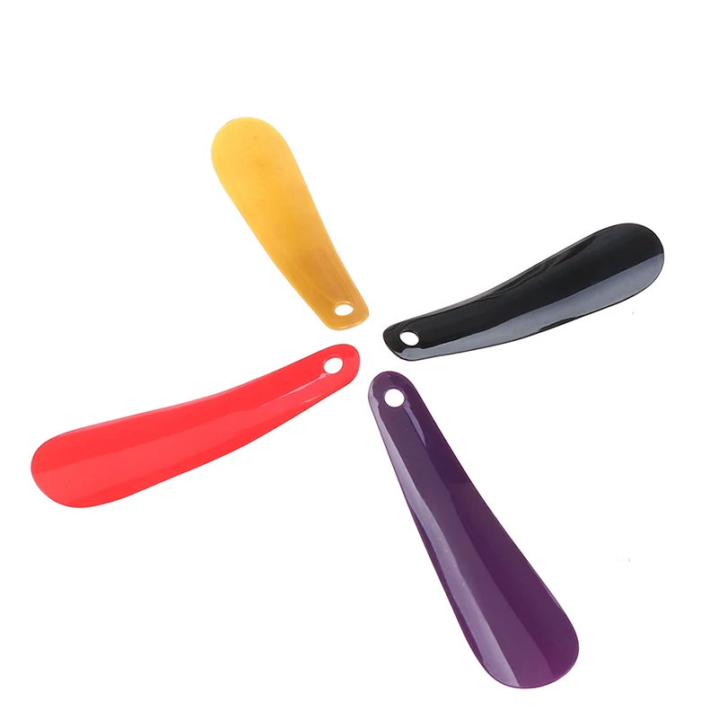 2 шт./лот 16 см пластиковая рога для обуви ложка профессиональная цветная
